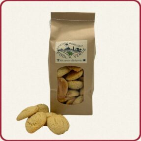 Biscotti Artigianali di Pasta Frolla aromatizzati alla Vaniglia 250 g
