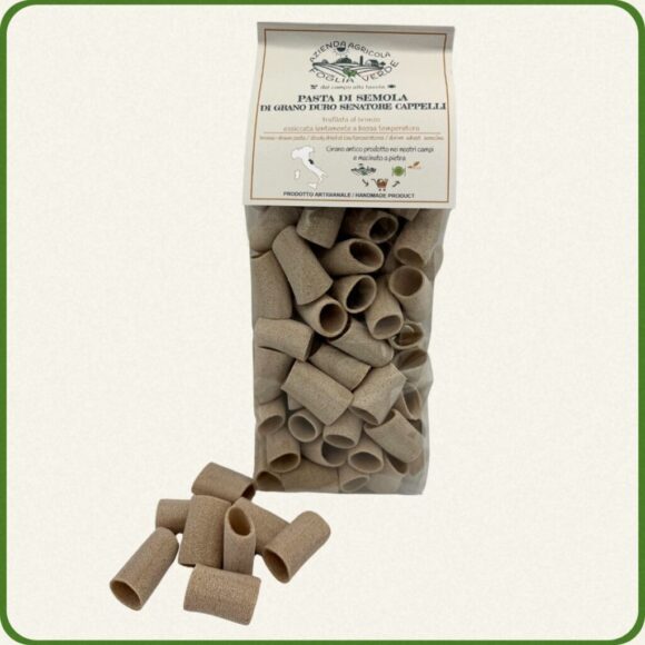 Paccheri di Grano Duro Senatore Cappelli – Pasta Artigianale 500 g